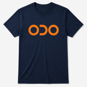 T-Shirt ODO granatowy