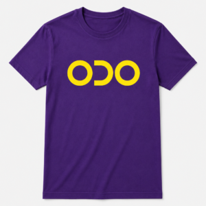 T-Shirt ODO fioletowy