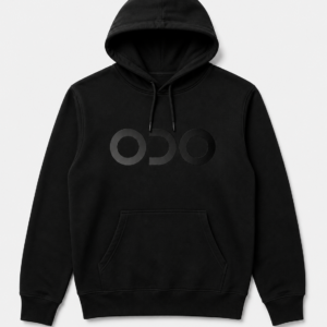 Bluza ODO czarna z czarnym logo